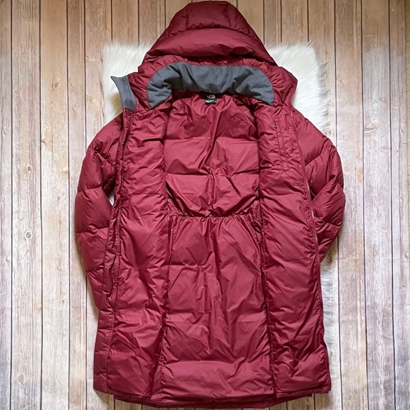 The North Face Women’s Metropolis Parka Coat In Cordovan - Picture 5 of 11